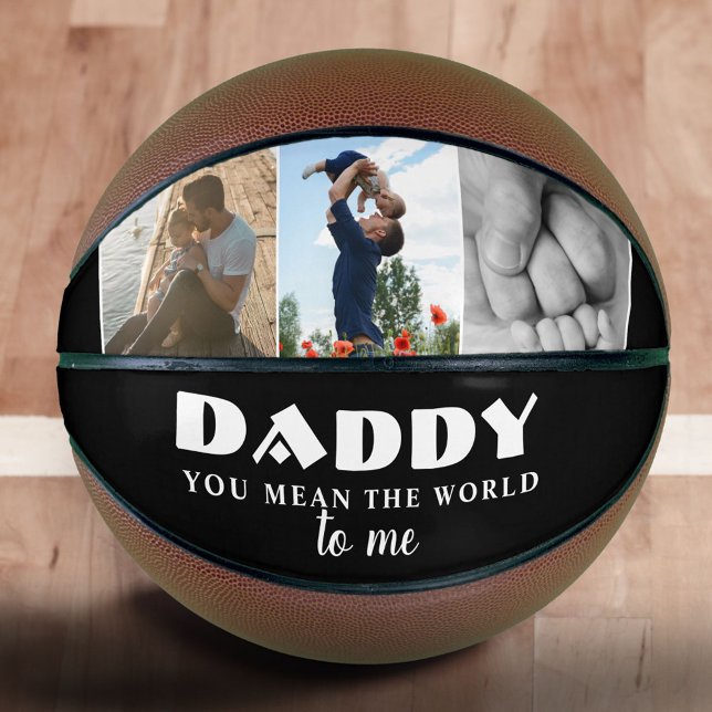 Daddy you mean World to me Father`s Day 3 Photos Basketball (Creator Uploaded)