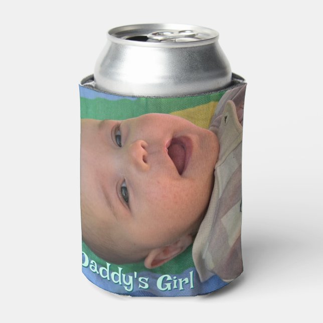 Daddy's Baby Girl Personalised Can Cooler (Can Front)