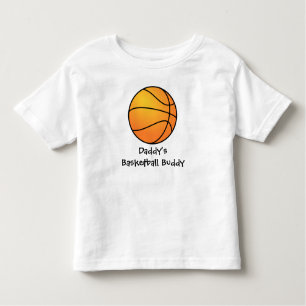 "Daddy's Basketball Buddy" Toddler T Shirt
