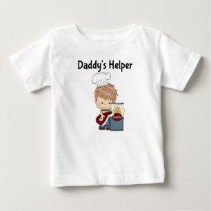 Daddy's BBQ Helper Baby T-Shirt