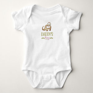 Daddy's Boy with Elephant Baby Bodysuit