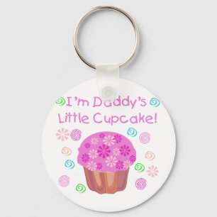 Daddy's Cupcake Key Ring