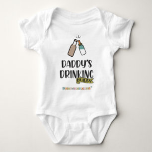Daddy's Drinking Buddy Baby Bodysuit