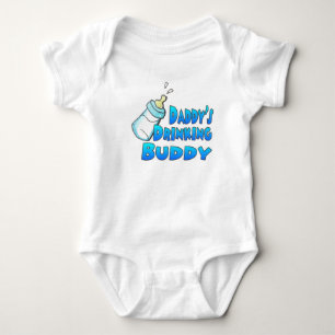 DADDY'S DRINKING BUDDY BOTTLE BABY BODYSUIT