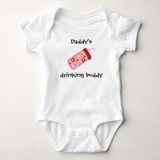 "Daddy's Drinking Buddy" Play Suit Baby Bodysuit
