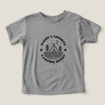 Daddy's Favourite Camping Buddy Baby shirt
