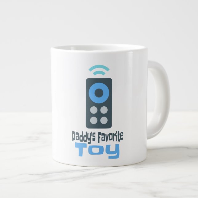 Daddy's Favourite Toy  - Jumbo Mug (Front Right)