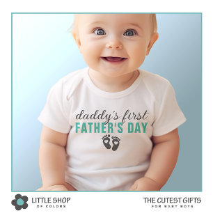 Daddy's First Father's Day Customisable Baby Bodysuit