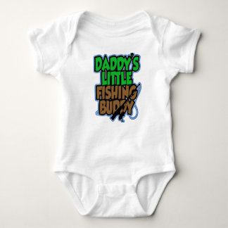 Daddys Fishing Buddy Baby Shirt