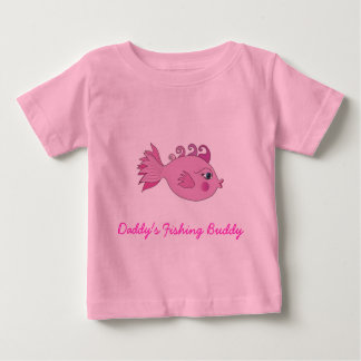 Daddy's Fishing Buddy Baby T-Shirt