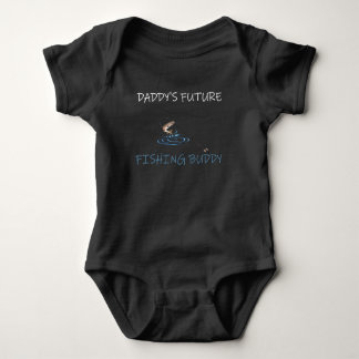 Daddy's Fishing Buddy Clothing Baby Bodysuit
