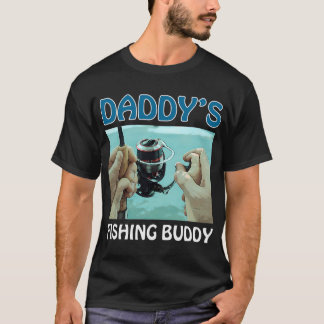 DADDY'S FISHING BUDDY FISHING DAD TSHIRT