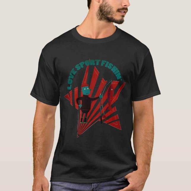 daddys fishing buddy T-Shirt (Front)