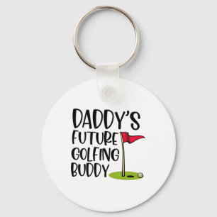 Daddy's Future Golfing Buddy 1 Key Ring
