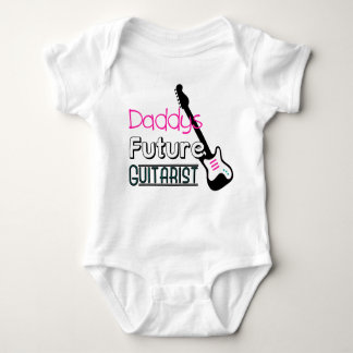 Daddys Future Guitarist Baby Bodysuit