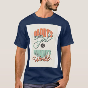 Daddys girl and mommys world T-Shirt