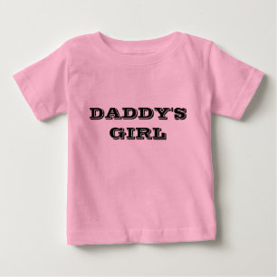 Daddy's Girl, Baby T-shirt, Pink T-Shirt
