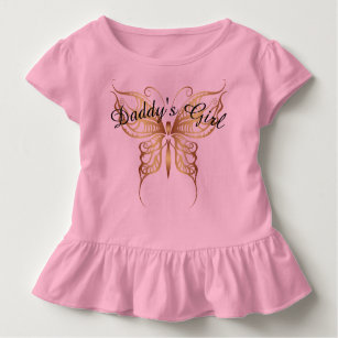 Daddy's Girl Butterfly Toddler T-Shirt