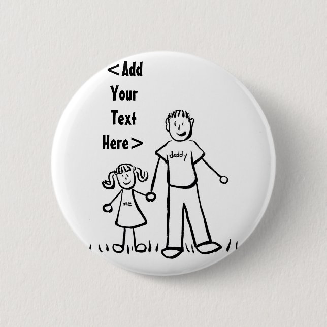 Daddy's Girl Button (Front)