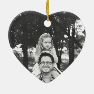 Daddy's Girl Christmas Photo  Ornament Keepsake