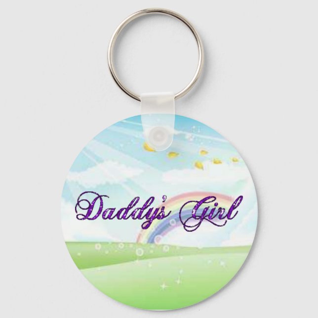 Daddy's Girl keychain (Front)