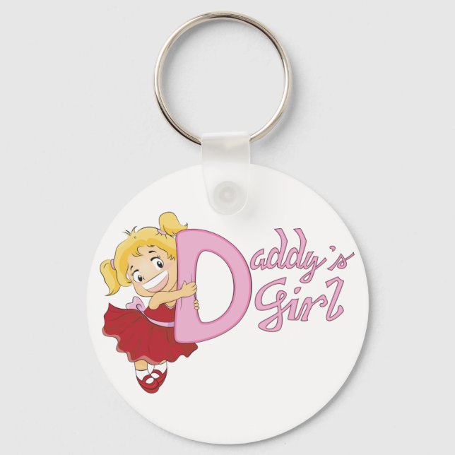Daddys Girl Keychain (Front)