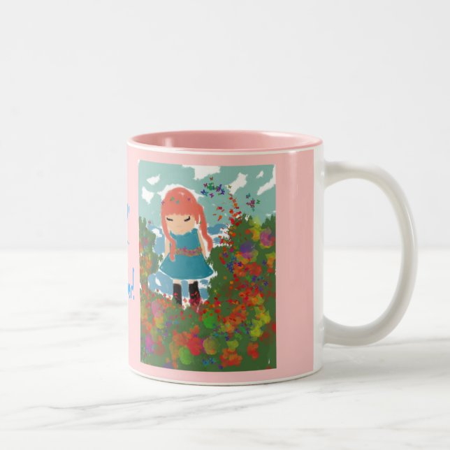 Daddy's girl Two-Tone coffee mug (Right)