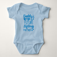 Daddy's Gym Baby Grow Funny Workout Gifts