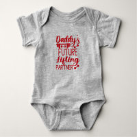 Daddy's Gym Baby Grow Funny Workout Gifts