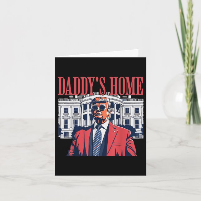 Daddys Home, Daddys Home  Card (Front)