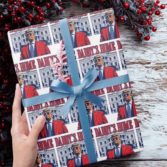 Daddy's Home | Daddy's Home Trump Wrapping Paper (Creator Uploaded)