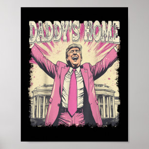 Daddys Home Trump Funny Daddys Home  Poster