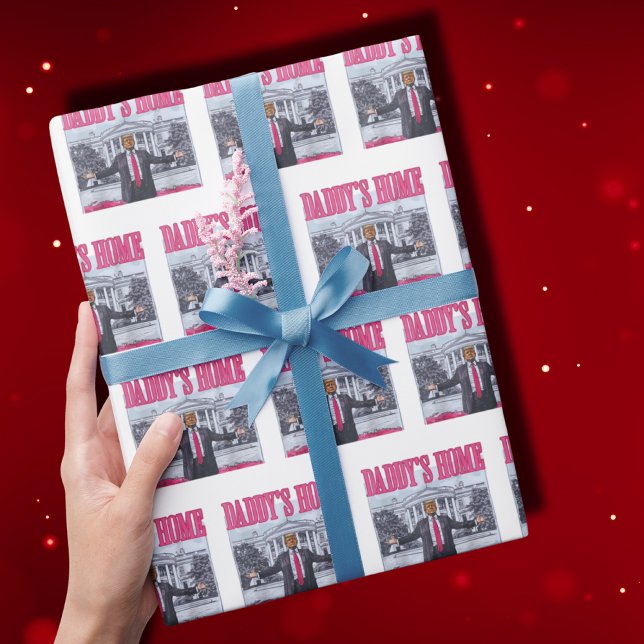 Daddy's Home Trump Gift Wrap (Creator Uploaded)