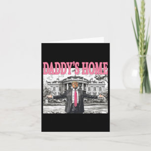 Daddy's Home Trump Shirt Women Men Kids Trump Merc Card