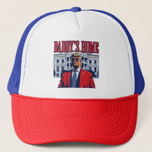 Daddy's Home Trump White House Trump Gift Trucker Hat