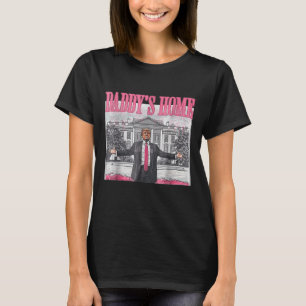 Daddys Home White House 2025 President Trump T-Shirt