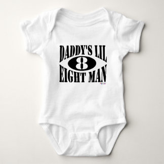 Daddy's Lil 8 Man Baby Bodysuit