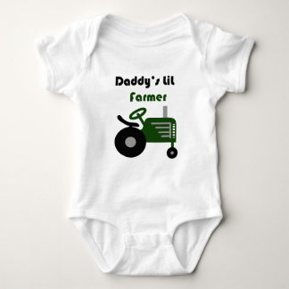 Daddy's Lil Farmer Baby Bodysuit