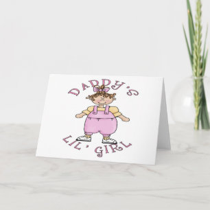Daddy's Lil Girl Card