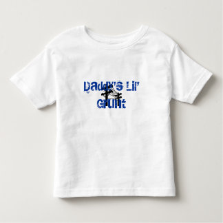 Daddy's Lil' Grunt-Lineboy Toddler-BLUE Toddler T-Shirt