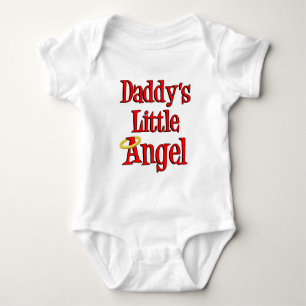 Daddy's Little Angel Baby Bodysuit