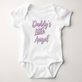 Daddy's Little Angel bodysuit for baby
