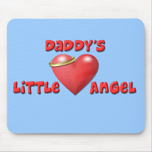 Daddy's Little Angel Mouse Pad