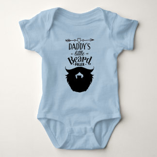  Daddy's Little Beard Puller Shirt Blue 
