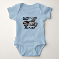 Daddy's Little Biker with Motorcycle 