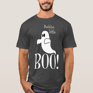 Daddys Little Boo Cute Trending Father Daughter Fa T-Shirt