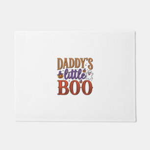 Daddys Little Boo Vintage Halloween Doormat