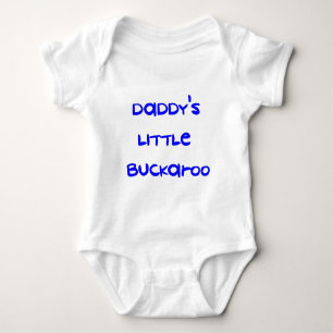 Daddy's Little Buckaroo Baby Bodysuit
