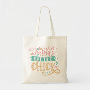 Daddy's Little Chick Easter Tote Bag