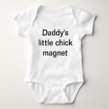 Daddy's Little Chick Magnet